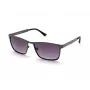 KENNETH COLE MAN KC1329-5709B Ορθογώνια γυαλιά ηλίου - Γυαλιστερός μαύρος σκελετός, φακοί καπνού, 57 mm
