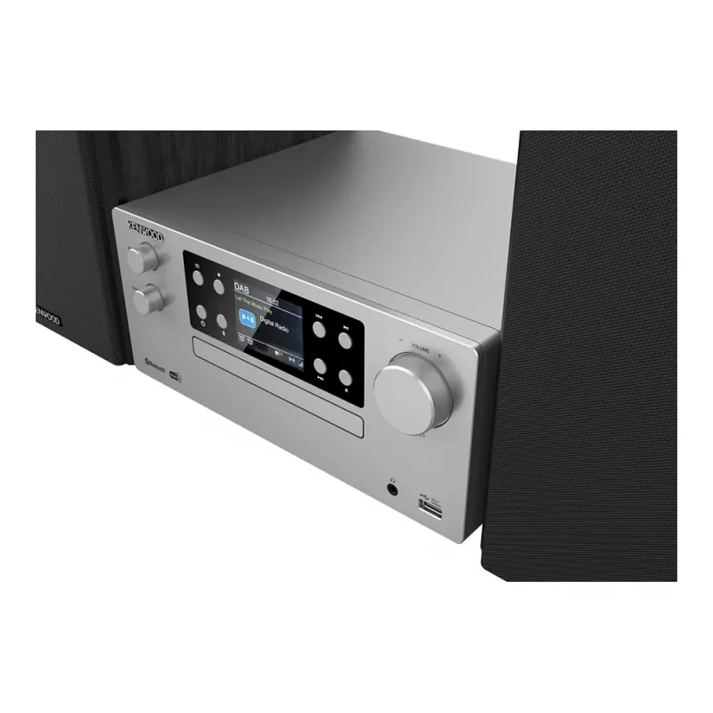 Kenwood M-925DAB-S Home Audio Micro System 50 W Ασημί/Μαύρο