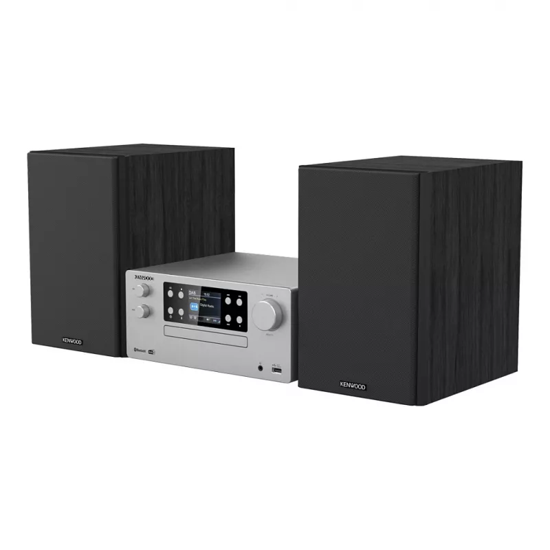 Kenwood M-925DAB-S Home Audio Micro System 50 W Ασημί/Μαύρο
