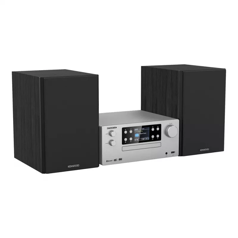 Kenwood M-925DAB-S Home Audio Micro System 50 W Ασημί/Μαύρο