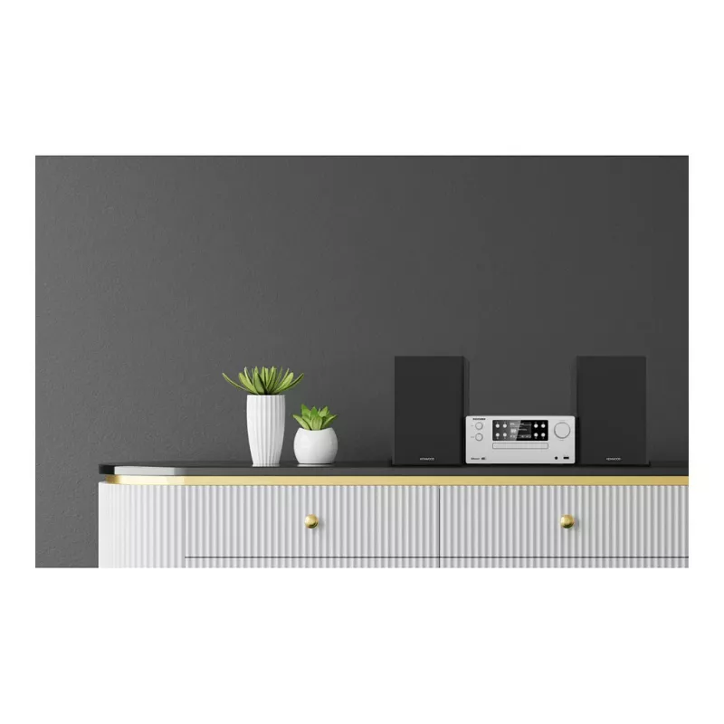 Kenwood M-925DAB-S Home Audio Micro System 50 W Ασημί/Μαύρο