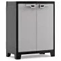 KETER Ερμάριο Εργαλείων Titan Low 80x44x100cm Σκούρο Γκρι/Μαύρο
