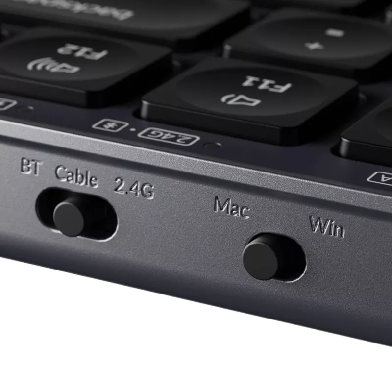 Keychron B1 Pro 75% Layout Ασύρματο σετ πληκτρολογίου και ποντικιού - Space Grey