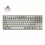 Keychron C1 Pro 8K 80% Super Red Hot-swappable RGB Ενσύρματο Μηχανικό Πληκτρολόγιο