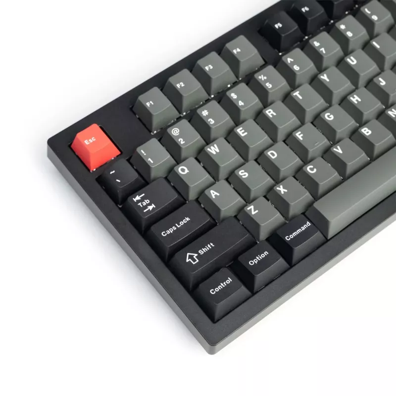 Keychron Cherry Profile Dolch Red PBT Πλήρες Σετ Keycaps