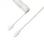 Keychron Coiled Aviator White Cable