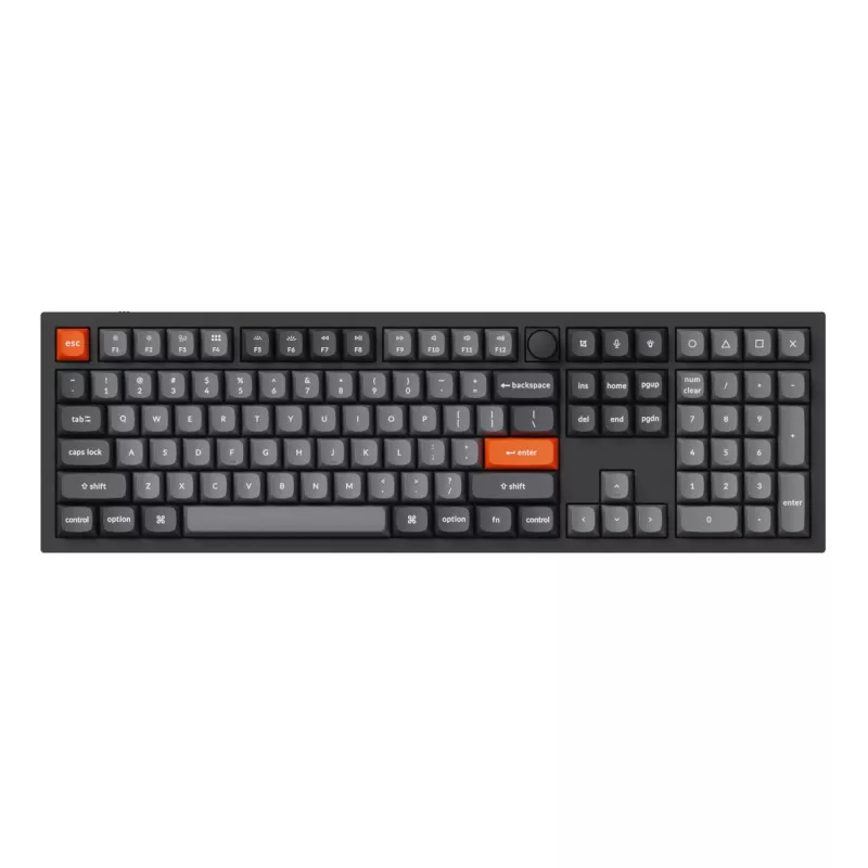 Keychron Double-Shot PBT OSA Σετ πλήκτρων, γκρι