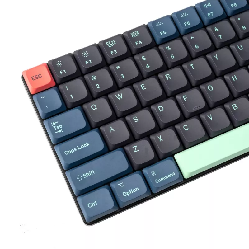 Keychron Low Profile Dye-Sub PBT LSA Full Set Keycap Set – Hacker Edition (133 πλήκτρα, PBT, Low Profile)