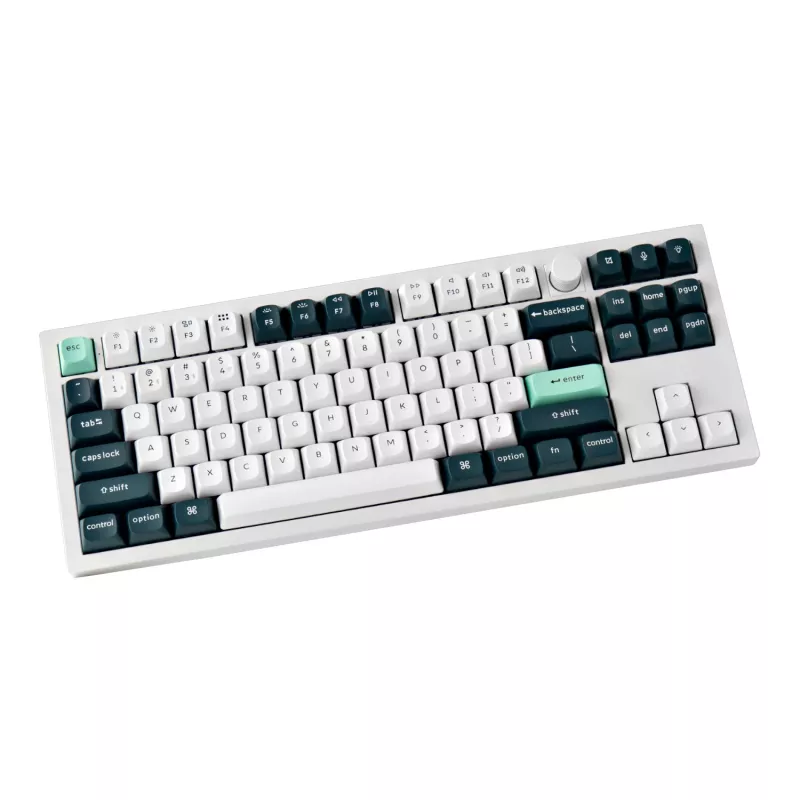 Keychron Q3 HE QMK 80% Ασύρματο Custom Μηχανικό Πληκτρολόγιο (Nebula Switch) - Shell White