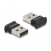 KeySonic Super-Mini-TAS Πληκτρολόγιο με touchpad και μπλε οπίσθιο φωτισμό, UK-Layout, μαύρο (KSK-3210ELU)