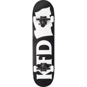 KFD Young Gunz Complete 8 Skateboard Μαύρο Λευκό