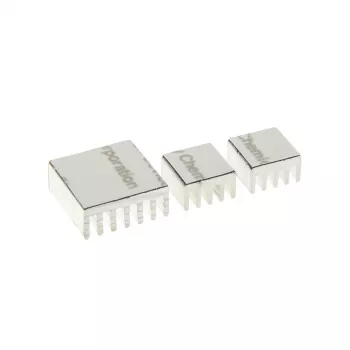 KING MOD SERVICE Σετ ψύκτρας Raspberry Pi - ασημί