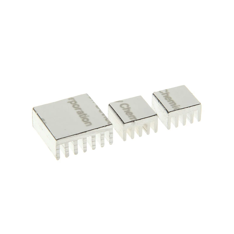 KING MOD SERVICE Σετ ψύκτρας Raspberry Pi - ασημί
