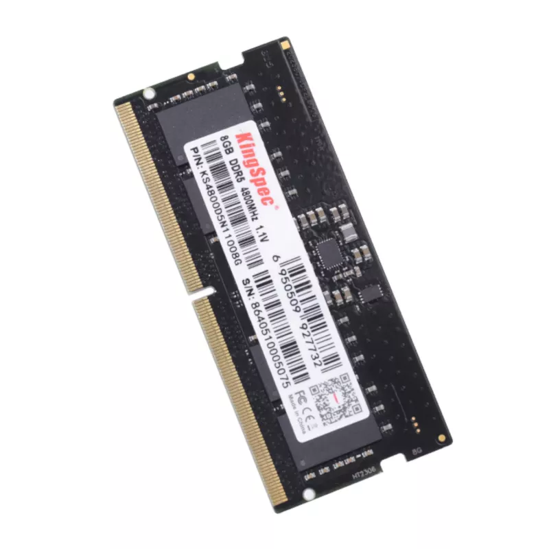 Kingspec 8GB 4800MHz DDR5 SODIMM Μνήμη notebook