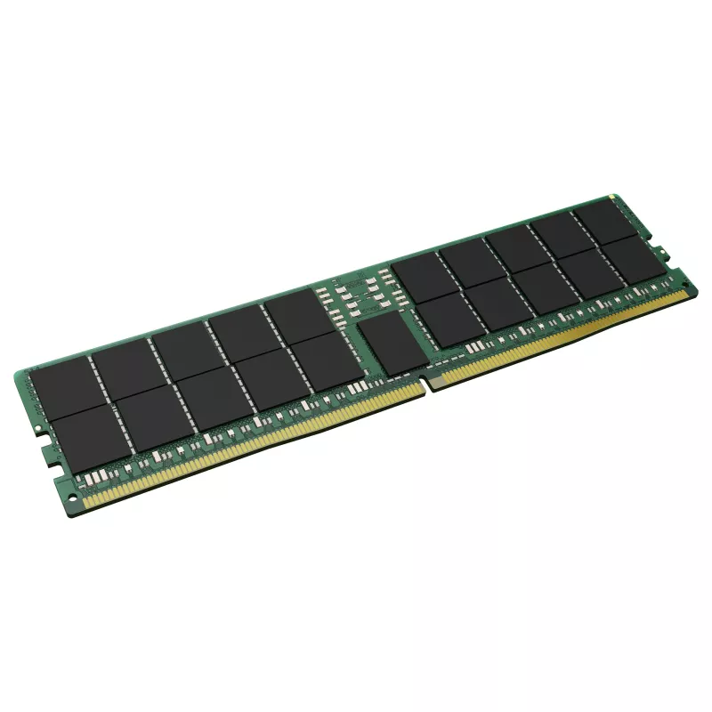 Kingston - DDR5 - Module - 64GB - DIMM 288-PIN - 5600 MHz / PC5-44800 - CL46 registered - ECC (KTD-PE556D4-64G)