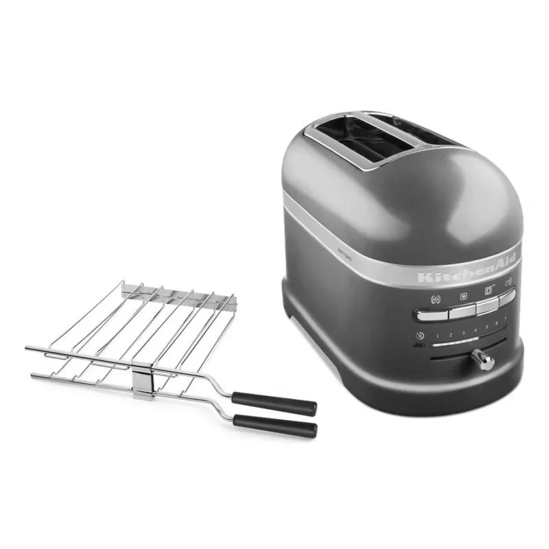 KitchenAid 5KMT2204EMS τοστιέρα 2 φετών, 1250 W, γκρι