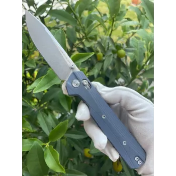 Μαχαίρι KNIVESPL The First Μπλε G10 14C28N