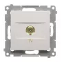 KONTAK-SIMON Simon 54 Premium TV/R/SAT πρίζα σύνδεσης, λευκή (DAK1.01/11)