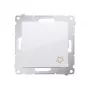 KONTAK-SIMON Simon 54 Λευκό module κουδουνιού πόρτας με ελατηριωτούς ακροδέκτες 10AX 250V