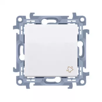KONTAK-SIMON Simon Contact 10 Κουδούνι πόρτας, 1 module, λευκό, αυτοσφιγκτικό, 10AX 250V