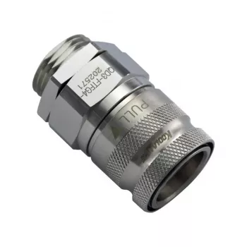 Koolance QD3 Ταχυσύνδεσμος, 10mm Στόμιο Σωλήνα με G1/4 inch Εξωτερικό Σπείρωμα σε Ταχυσύνδεσμο - Nickel
