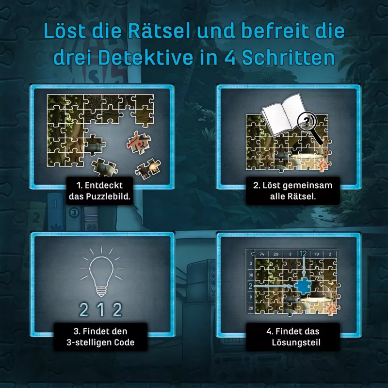 KOSMOS EXIT - Das Puzzle: Die drei ??? Toteninsel (500 Τεμ.)