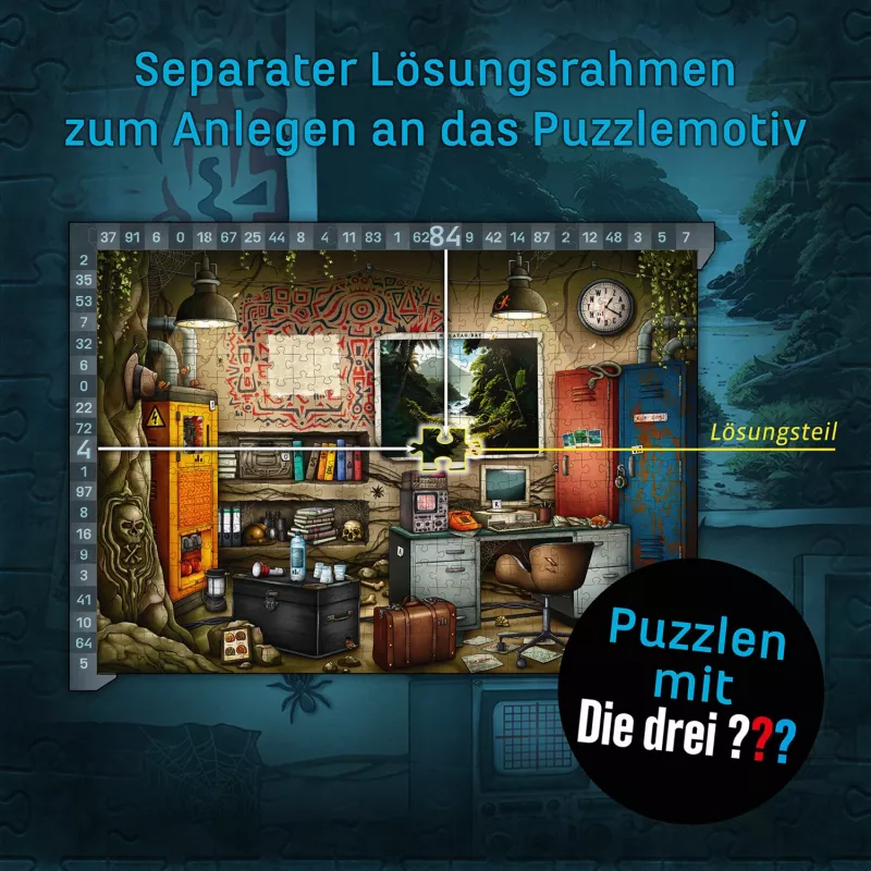 KOSMOS EXIT - Das Puzzle: Die drei ??? Toteninsel (500 Τεμ.)