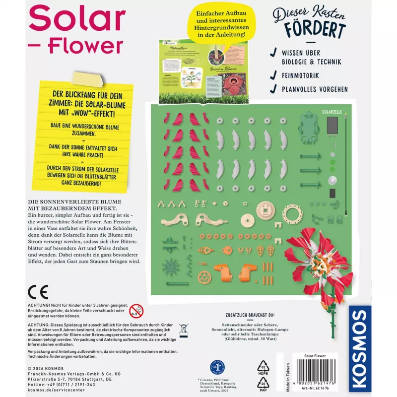 Kosmos Solar-Flower Kit Επιστημονικού Πειράματος