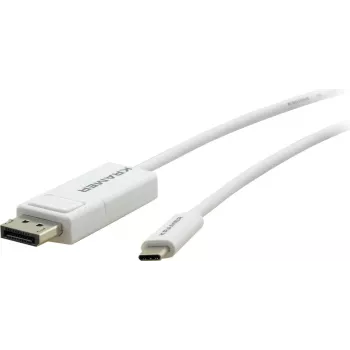 Kramer Electronics C-USBC/DPM-6 καλώδιο προσαρμογέα USB-C σε DisplayPort, 1,8 m, λευκό 99-97211206