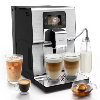 KRUPS EA879E Intuition Experience Hot&Cold πλήρως αυτόματη καφετιέρα ασημί