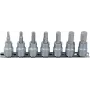 KS TOOLS 1/4 ίντσας σετ καρυδακιών-κατασβιδιών εξάγωνων, 7 τεμ., 2,5-8 mm (911.1544)