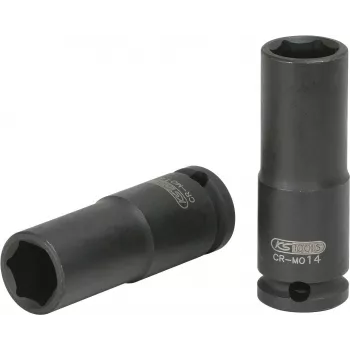 KS TOOLS καρυδάκι εξάγωνο για παλμικό κλειδί 3/8 ίντσες, μακρύ, 17mm (515.1617)