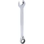KS TOOLS DUO GEARplus μικτό κλειδί με καστάνια ανοιχτό άκρο, 22 mm, αναστρέψιμο, χάλυβας χρωμίου-βαναδίου 503.5922