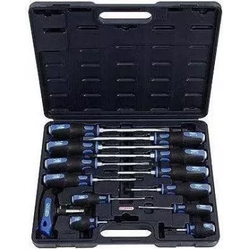KS TOOLS ERGOTORQUEmax Σετ κατσαβιδιών με κεφαλές κρούσης, 13 τεμ. (151.1150)
