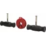 KS Tools σετ λαβής σύρματος τραβήγματος, 3 τεμάχια, εύκαμπτοι άξονες ελατηρίου χάλυβα, εργονομικές λαβές 2 συστατικών, 160/180/200 mm, BT681150