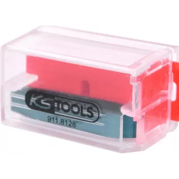 KS TOOLS ανταλλακτικές λεπίδες πλαστικής ξύστρας, συσκευασία 10 τεμ. (911.8128)