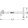 KS TOOLS Τηλεσκοπικό Κλειδί Σιφονιού, Ø 32-63mm (126.2000)