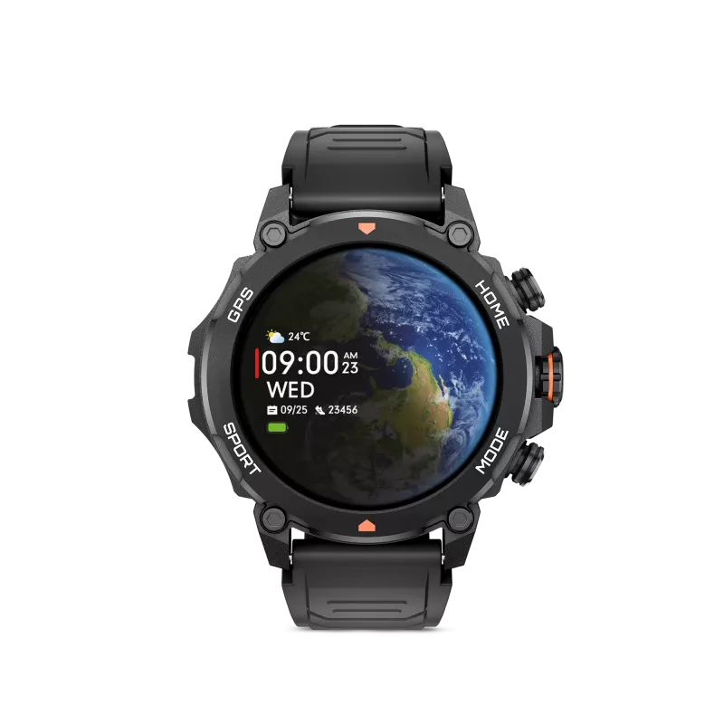 KSIX Smartwatch Explorer, μαύρο