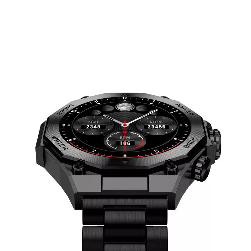 KSIX Smartwatch TITANIUM, Μαύρο