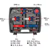 KWB 370733 Σετ εργαλείων DIY 42 τεμ. σε βαλίτσα (29x34x7 cm)