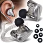 KZ ZSX TERMINATOR Hybrid 12-Driver In-Ear Monitors με αποσπώμενο καλώδιο