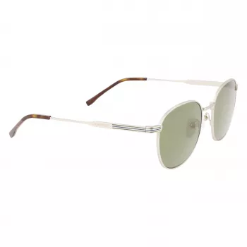 Lacoste L251S-40 unisex ορθογώνιο γυαλί ηλίου σκούρο μπλε σκελετός γκρι φακοί 52mm