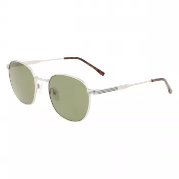 Lacoste L251S-40 unisex ορθογώνιο γυαλί ηλίου σκούρο μπλε σκελετός γκρι φακοί 52mm