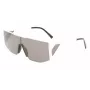 LACOSTE L253S-6219101 Unisex Ορθογώνια Ηλιακά Γυαλιά 62/19/150 mm Μαύρο/Γκρι