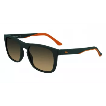 Lacoste L956S-301 Ανδρικό Ορθογώνιο Ηλίου Πράσινος Ασετάτη Σκελετός UV400