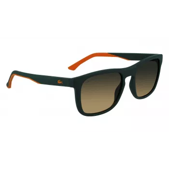 Lacoste L956S-301 Ανδρικό Ορθογώνιο Ηλίου Πράσινος Ασετάτη Σκελετός UV400