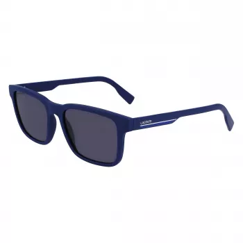 Lacoste Ανδρικά L997S-401 Ορθογώνια Γυαλιά Ηλίου Μπλε 54mm