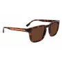 Lacoste ανδρικά ορθογώνια γυαλιά ηλίου L951SRG-214 Havana ασετάτ πράσινοι φακοί πολυανθρακικού 52/22/145 mm