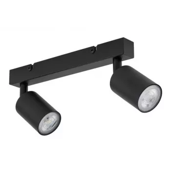 Lamp Spot Light Top GU10 2x10W μαύρο