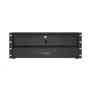 LANBERG Ράφι Σταθερό 4U 19 inch 360mm Μαύρο Αντοχή 90kg